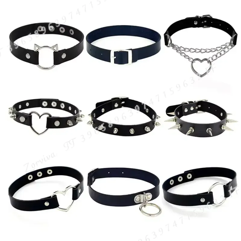 Harajuku Punk Rock Gothic Chok - đánh giá và giá Magnetic Clasp Cosplay