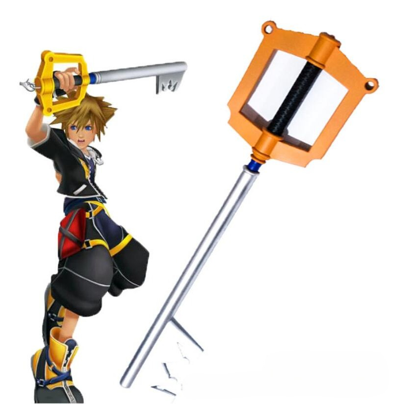 88cm Kingdom Hearts Gold Key:  - đánh giá và giá Keyblade Cosplay Prop
