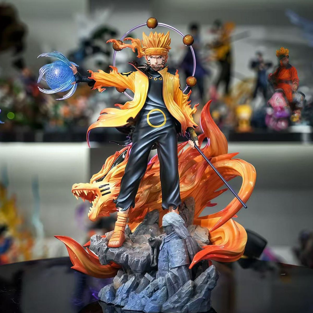 Anime Ninja Figure Flame Effec - đánh giá và giá Cosplay Flame Prop