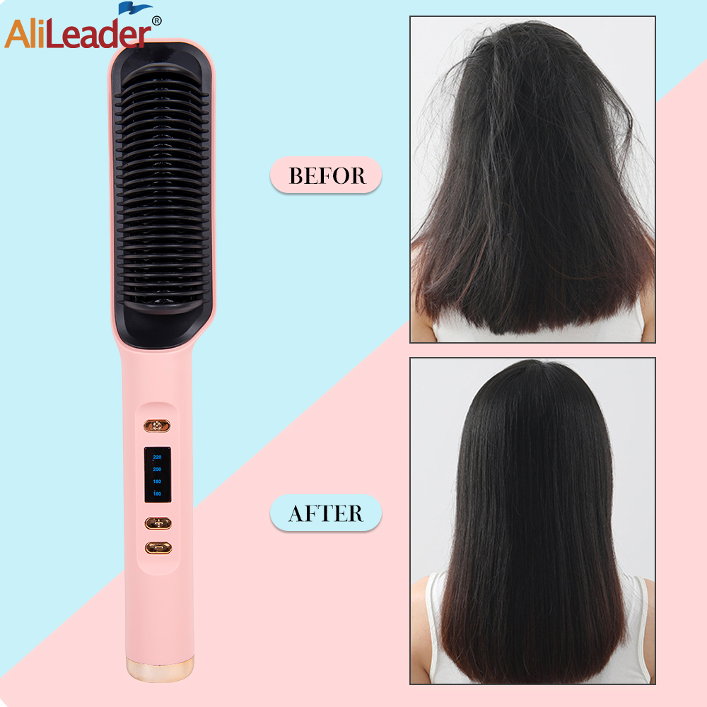 3In1 Hot Air Comb Straightenin - đánh giá và giá Aerith Cosplay Prop