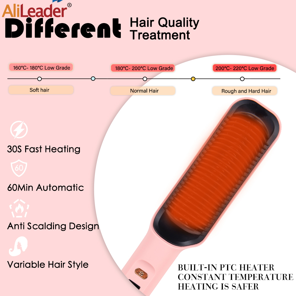3In1 Hot Air Comb Straightenin - đánh giá và giá Aerith Cosplay Prop