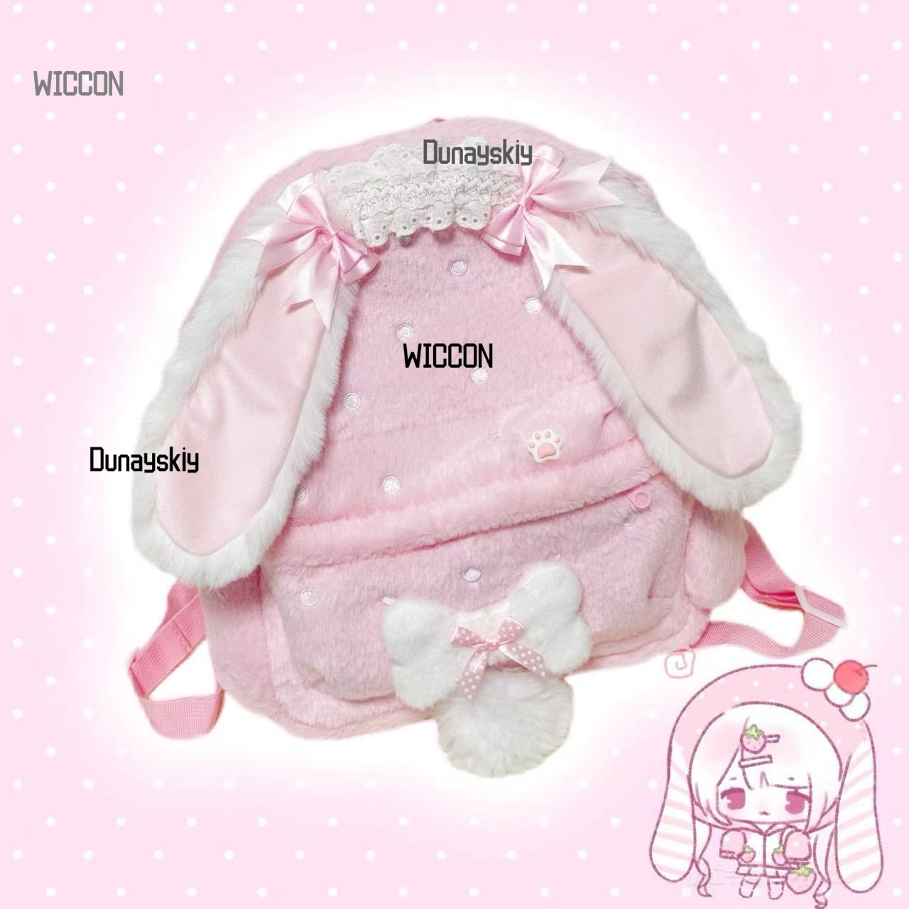 Jirai Kei Lolita Rabbit Ear St - đánh giá và giá Cosplay Prop Bag