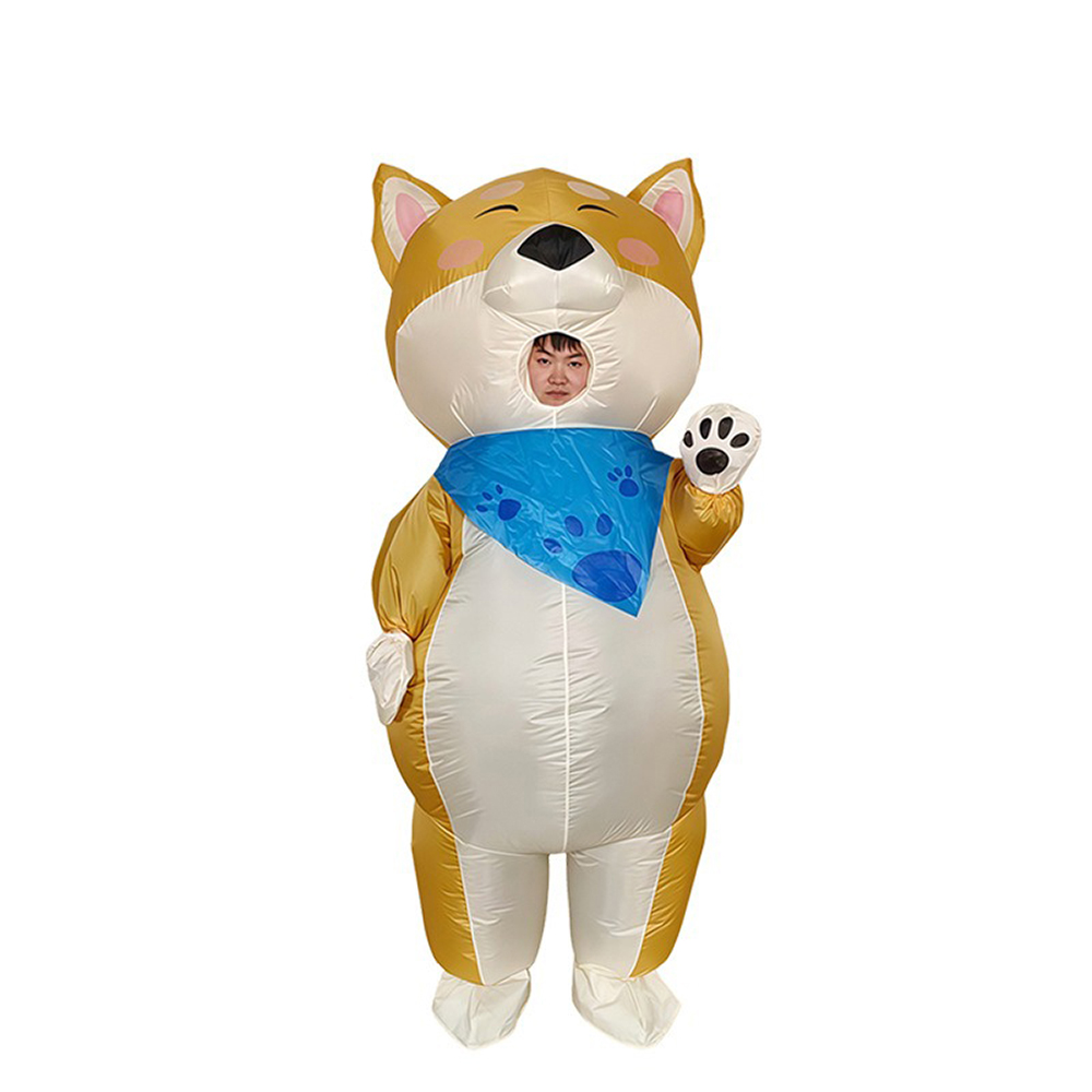 Wear A Scarf Yellow Dog Inflat - đánh giá và giá Cosplay Prop Business