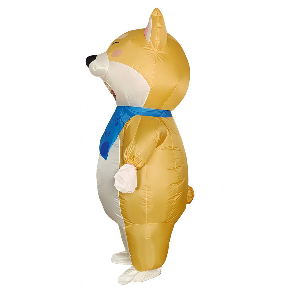 Wear A Scarf Yellow Dog Inflat - đánh giá và giá Cosplay Prop Business
