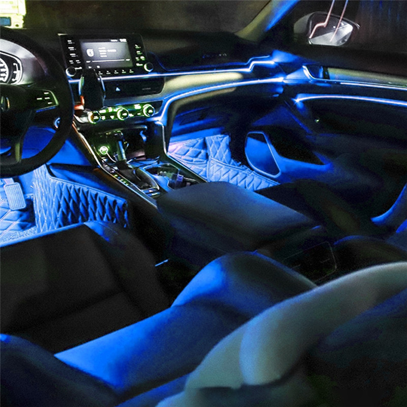 2M Car Interior LED Strip Ligh - đánh giá và giá Led El Wire