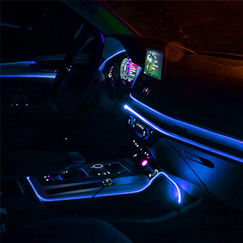 2M Car Interior LED Strip Ligh - đánh giá và giá Led El Wire
