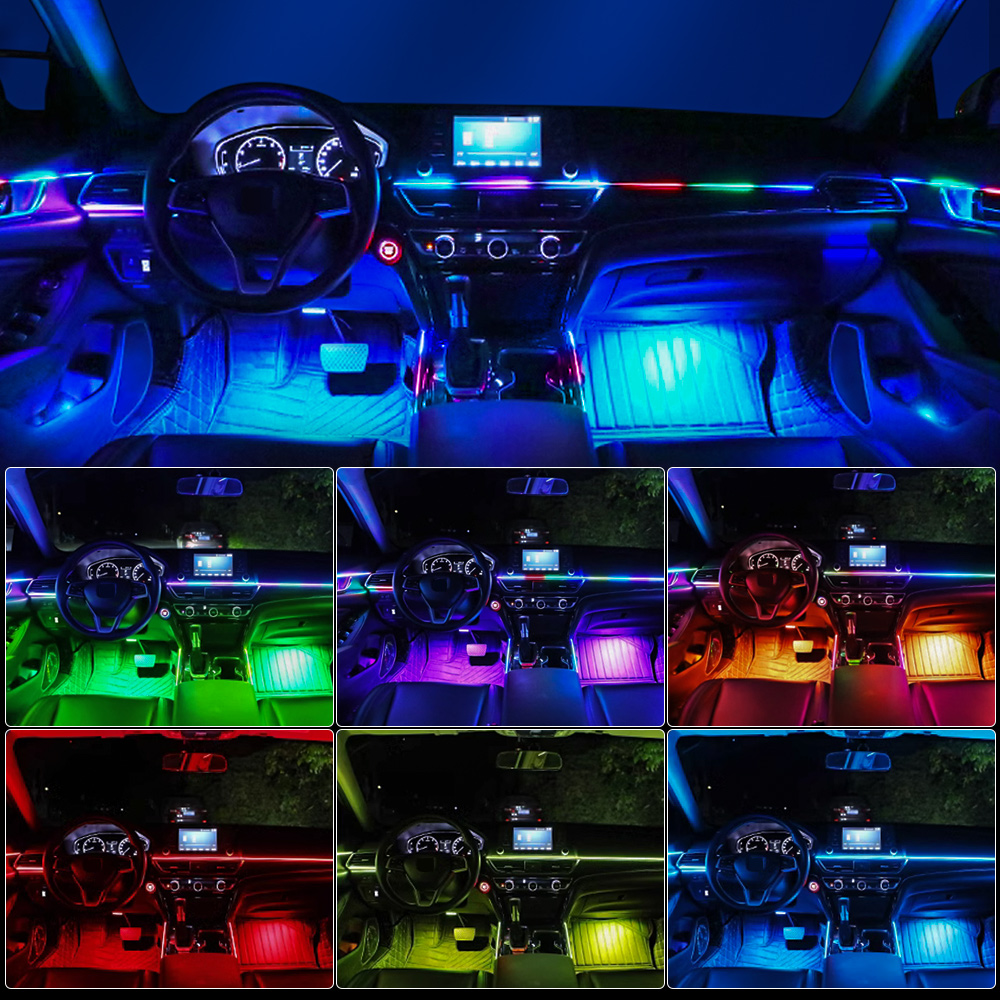 18/22 in 1 Acrylic Led Car Amb - đánh giá và giá Led El Wire