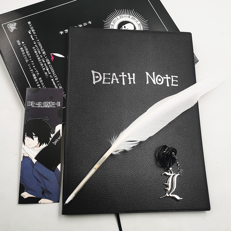 Anime Death Notebook Set Leath - đánh giá và giá Cosplay Material For Prop