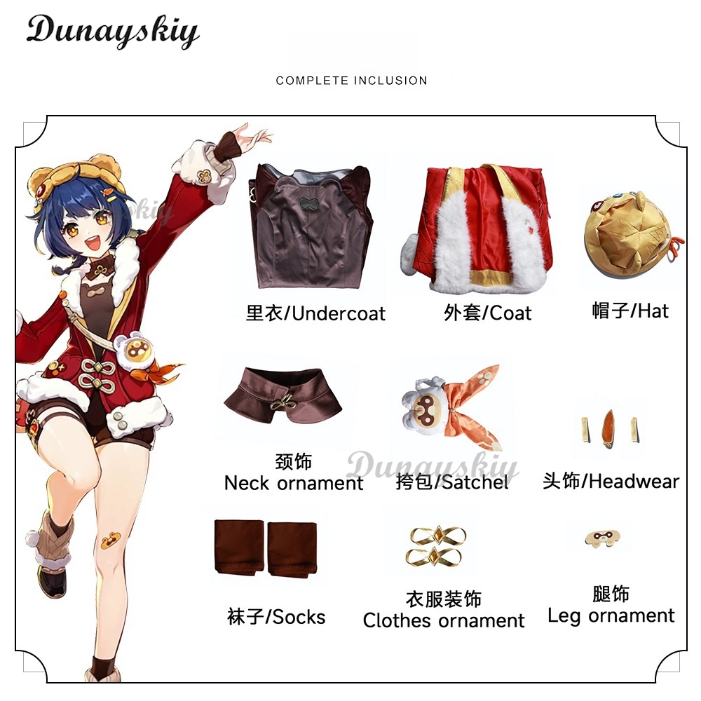 Genshin Impact Xiangling Cospl - đánh giá và giá Cosplay Prop Bag