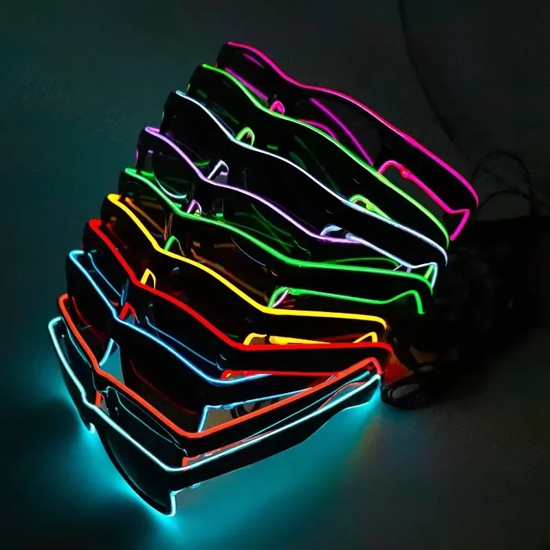 Neon LED Glowing Sunglasses Co - đánh giá và giá Led El Wire