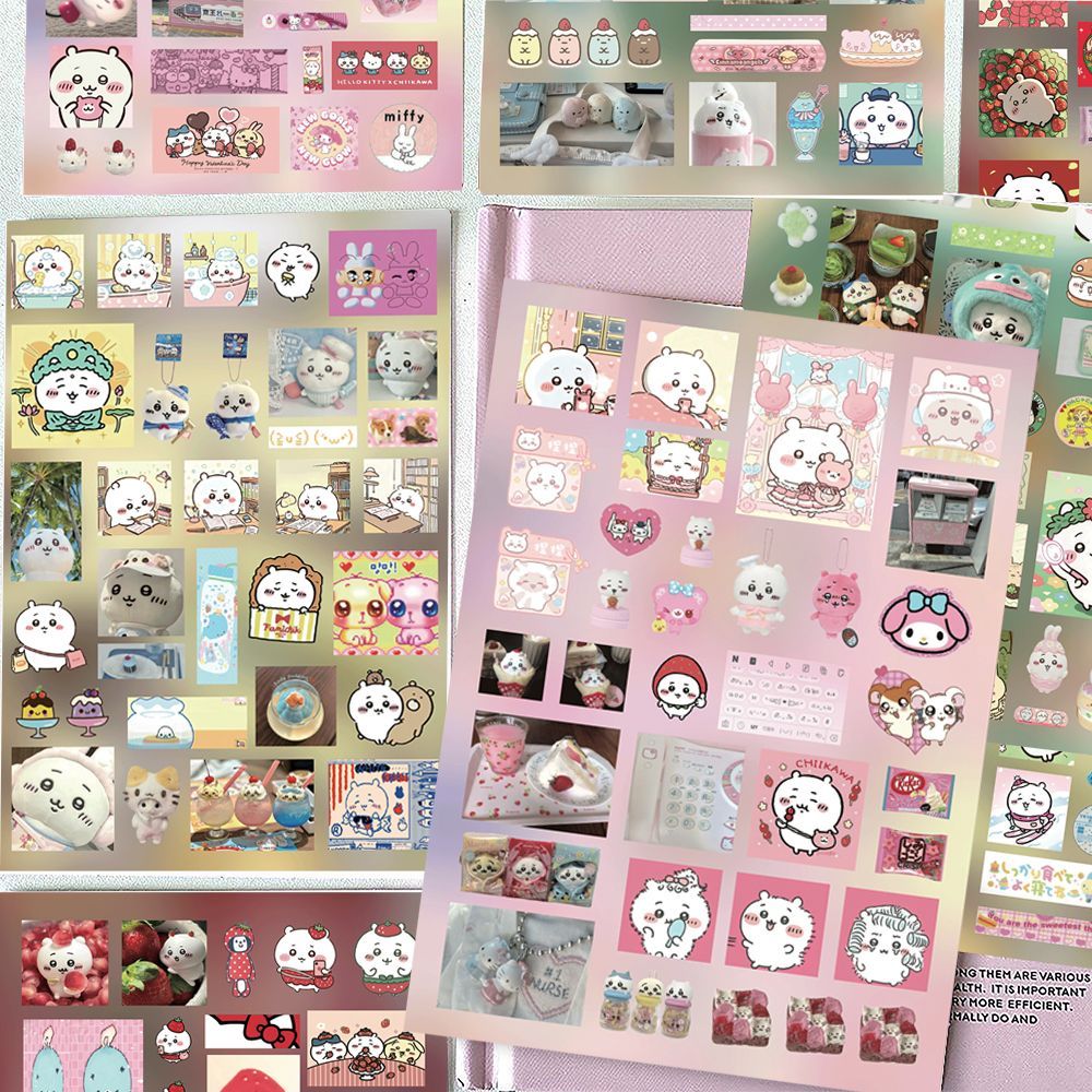 film stickers Chiikawa healing - đánh giá và giá Cosplay Material For Prop