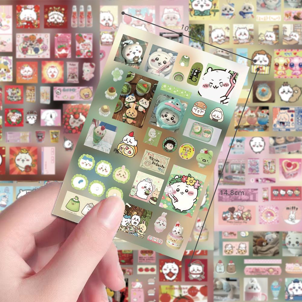 film stickers Chiikawa healing - đánh giá và giá Cosplay Material For Prop