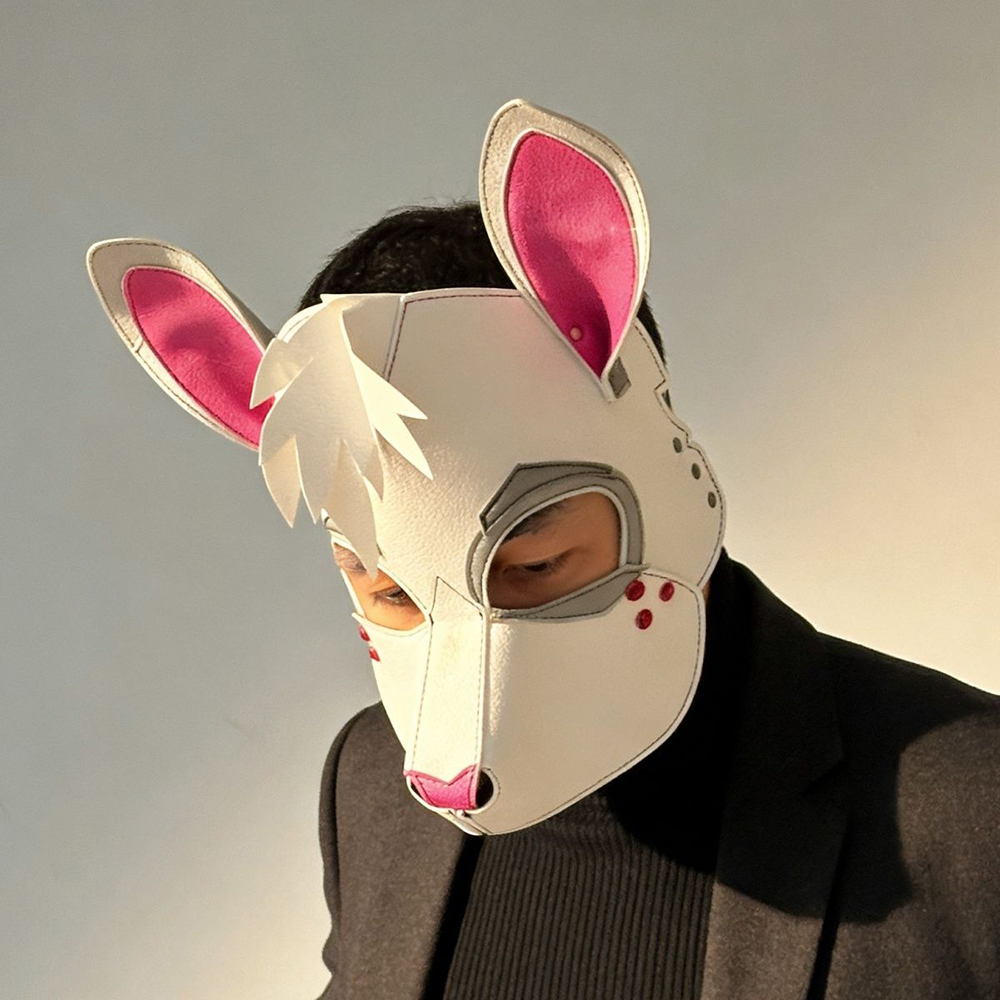 Punk Rabbit Mask White Bunny P - đánh giá và giá Cosplay Prop Patterns
