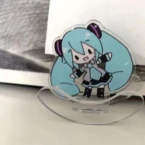 Hatsune Miku acrylic shake toy - đánh giá và giá Acrylic Cosplay Prop