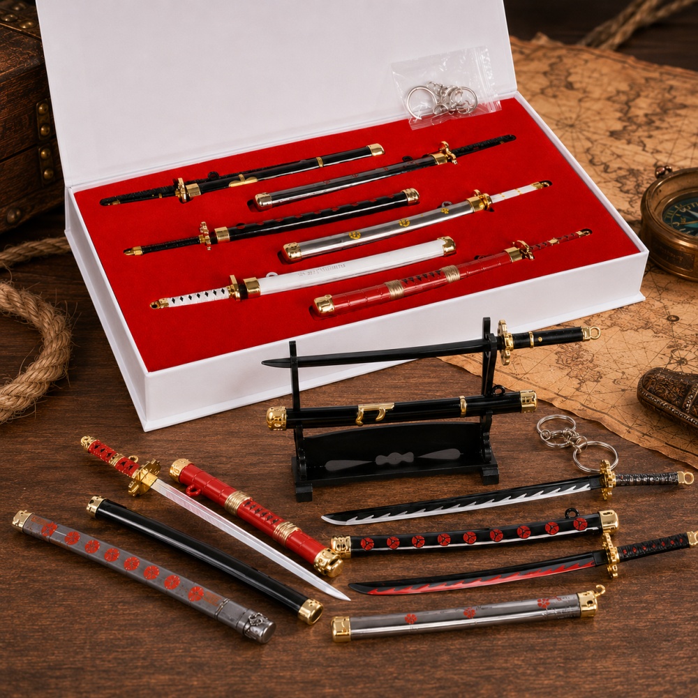 Anime One Piece Zoro Sword Key - đánh giá và giá Cosplay Prop Katana