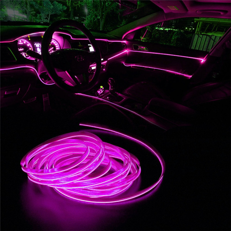 2M Car Interior Led Strip Ligh - đánh giá và giá Led El Wire