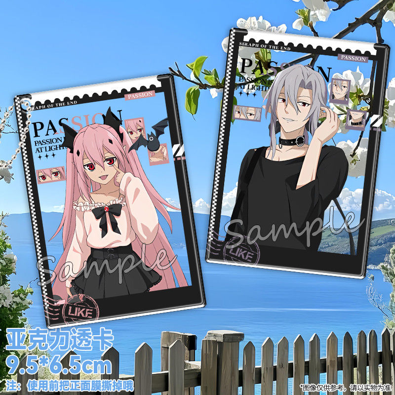 Anime Seraph of the End Hyakuy - đánh giá và giá Acrylic Cosplay Prop