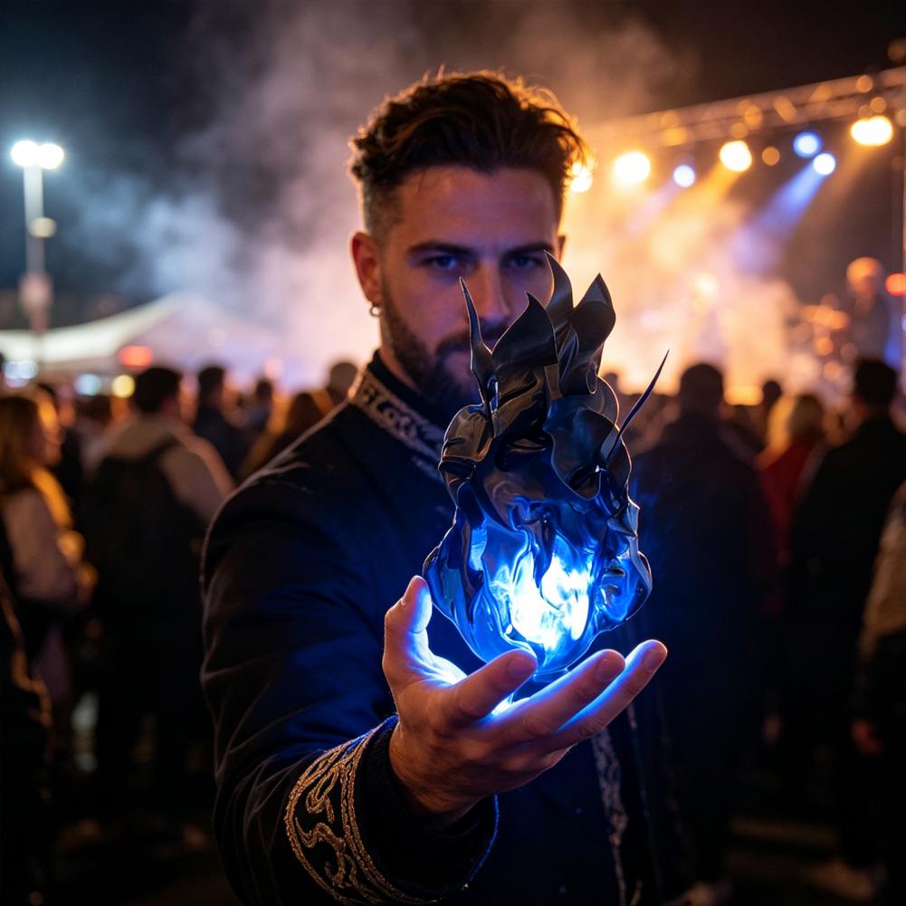 Cosplay Fireball Props Glowing - đánh giá và giá Cosplay Flame Prop