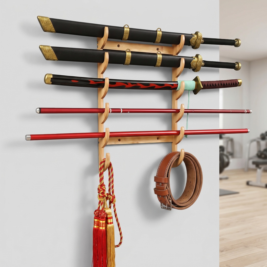 8-Layers Wall Sword Storage Sh - đánh giá và giá Cosplay Prop Katana