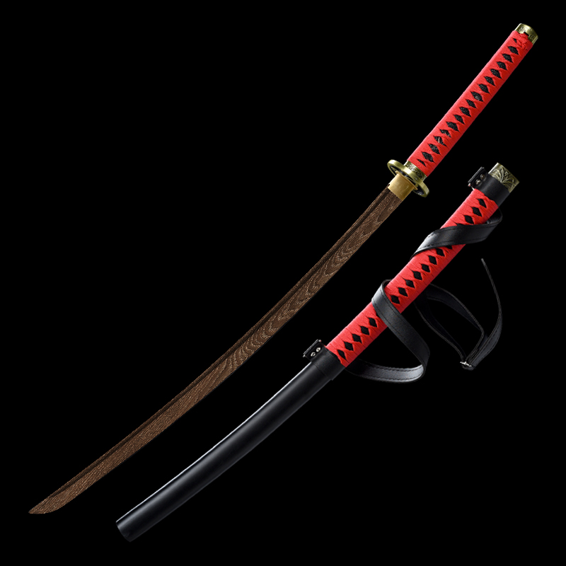 Wooden Katana With Strap Ninja - đánh giá và giá Cosplay Material For Prop