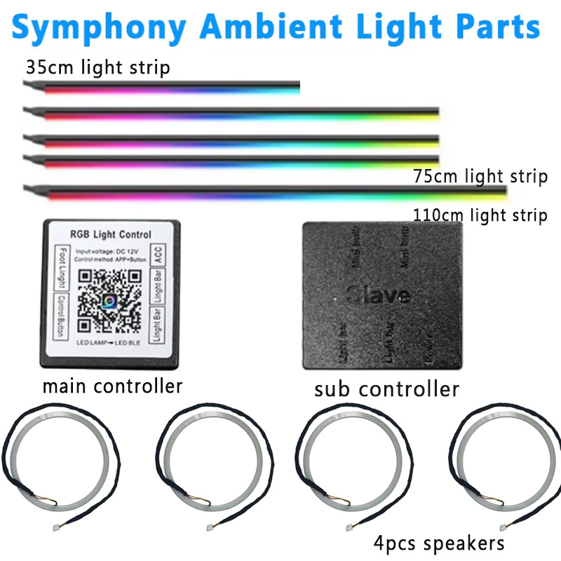 18/22 IN 1 Atmosphere Lamp Par - đánh giá và giá Led El Wire