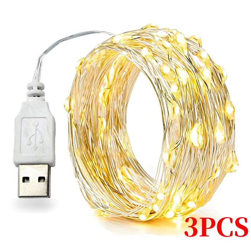 3PCS 5/10/20M Copper Wire LED  - đánh giá và giá Led El Wire