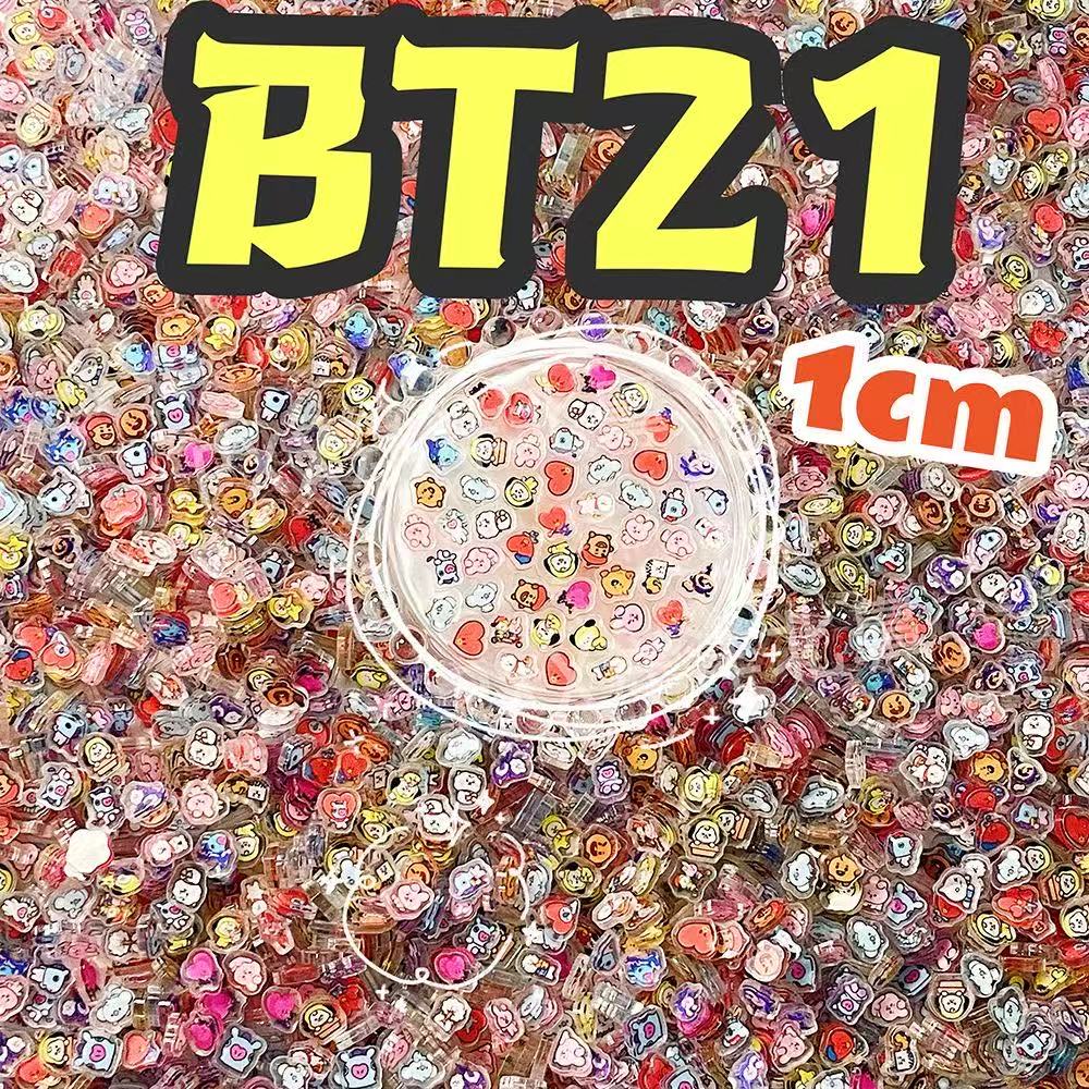 100pcs BT21 BTS Single-Layer 1 - đánh giá và giá Cosplay Material For Prop