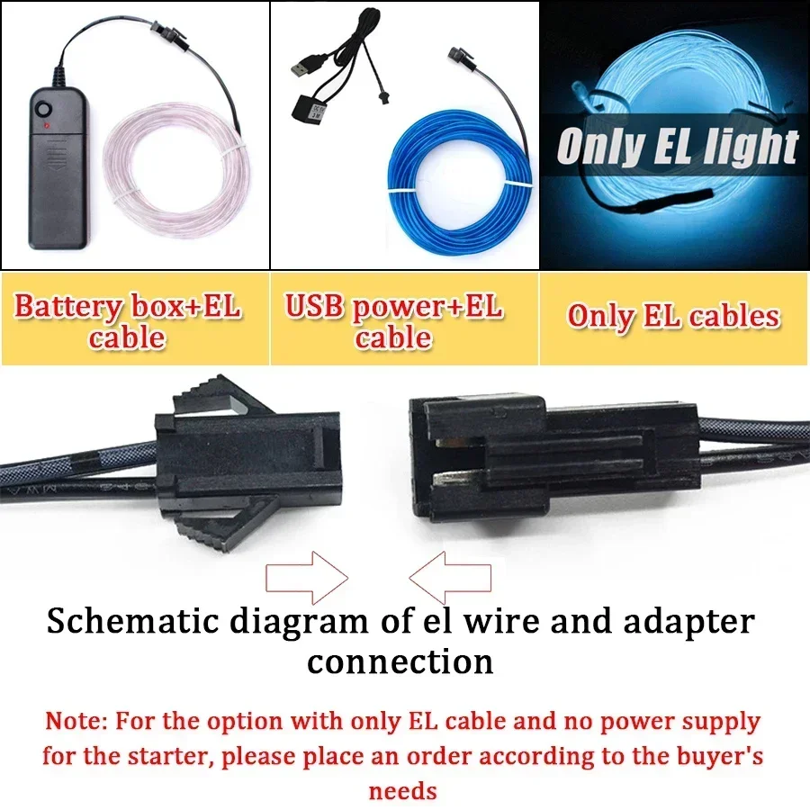 1M/3M/5M Flexible Neon Light B - đánh giá và giá Led El Wire