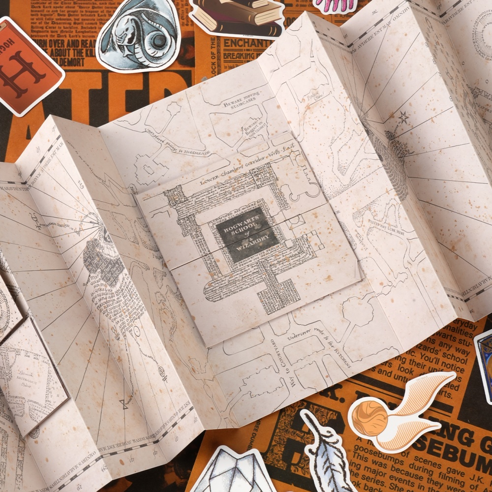 1PC Map Of The Marauder's Scho - đánh giá và giá Prop Para Cosplay
